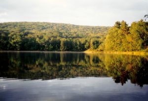 Upper Goose Pond in Massachusetts